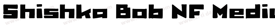 Shishka Bob NF Medium字体转换